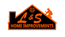 L&S Home Improvements logo animated