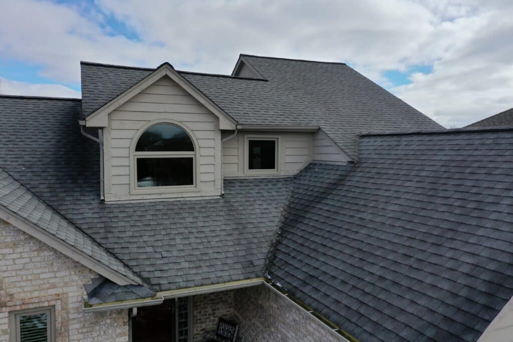 A larger, more complex roofs with multiple steep areas