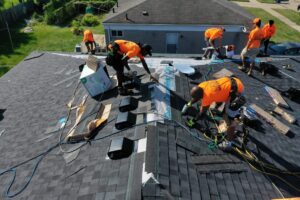 L&S Home Improvements team working on new roof