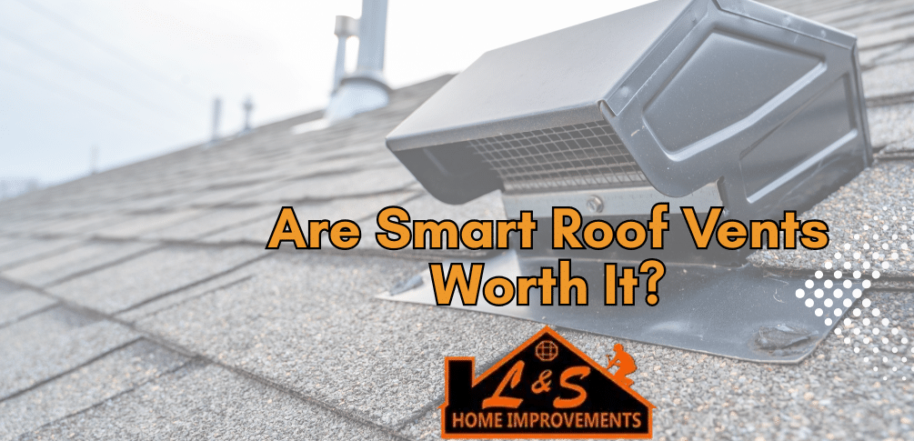 A smart roof vent with the words